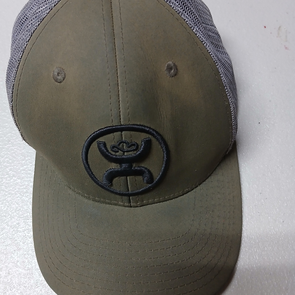 Get Your Hooey Camo Green Mesh Baseball Cap Trucker Hat RARE Adjustable Snapback